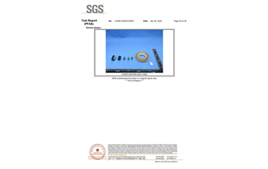 環(huán)保測試報(bào)告 PFAS CANEC25009106007